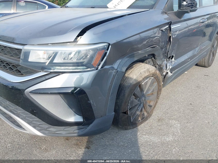 2022 Volkswagen Taos 1.5T S VIN: 3VVCX7B23NM007837 Lot: 45475394