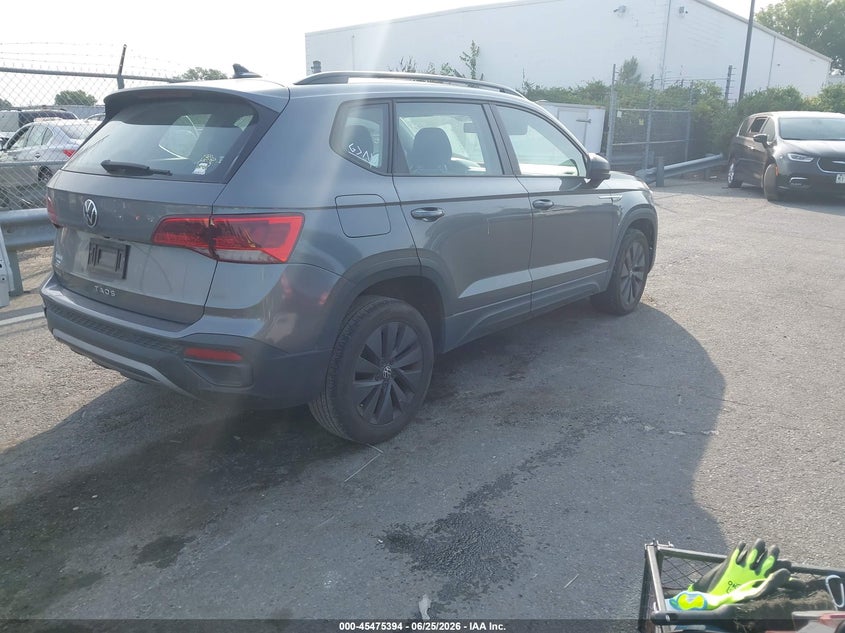 VOLKSWAGEN TAOS 2022 VIN 3VVCX7B23NM007837