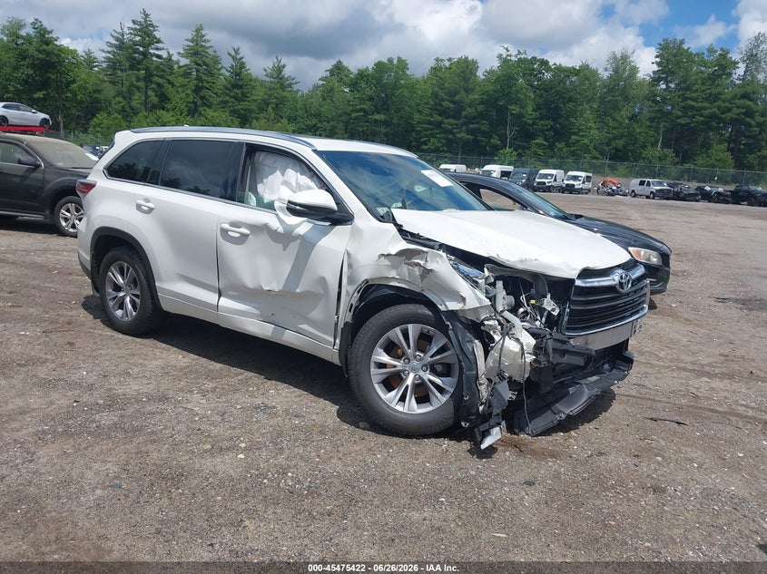 2015 TOYOTA HIGHLANDER auction photo 1