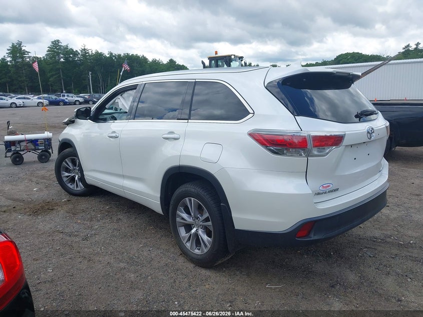 2015 TOYOTA HIGHLANDER auction photo 3