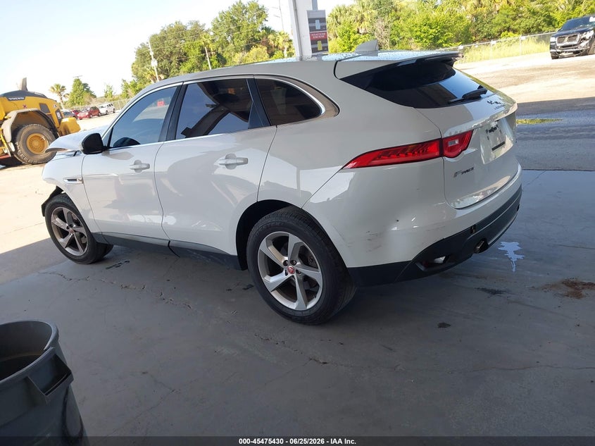 Vin: sadcs2fx4ka601792, lot: 45973605, jaguar f-pace 25t 20193