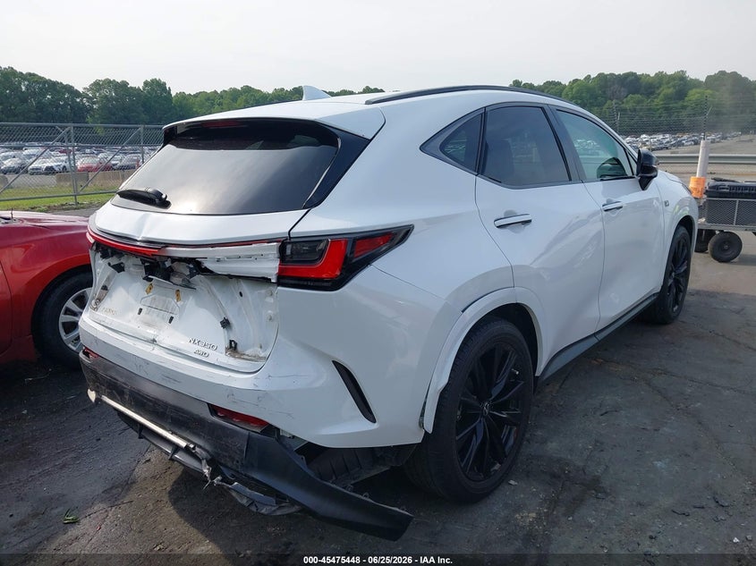 Vin: 2t2kgcezxpc016375, lot: 45973623, lexus nx 350 f sport handling 20234