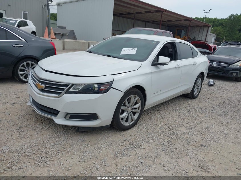 2016 Chevrolet Impala, Front End, IAAI, VIN 2G1115S32G9139304 — photo 2