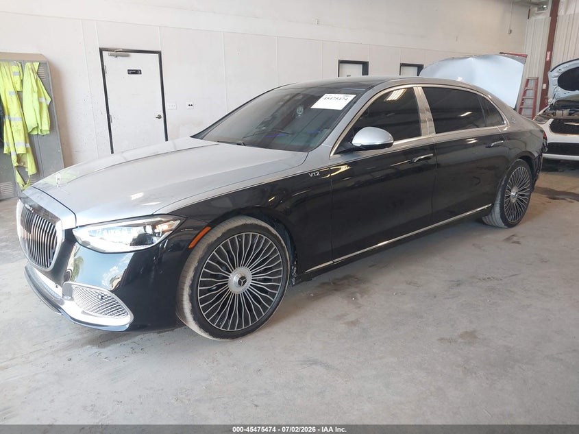Vin: w1k6x7kb8ra243193, lot: 45973649, mercedes-benz maybach s 680 4matic 20242