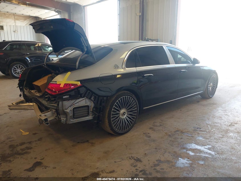 Vin: w1k6x7kb8ra243193, lot: 45973649, mercedes-benz maybach s 680 4matic 20244