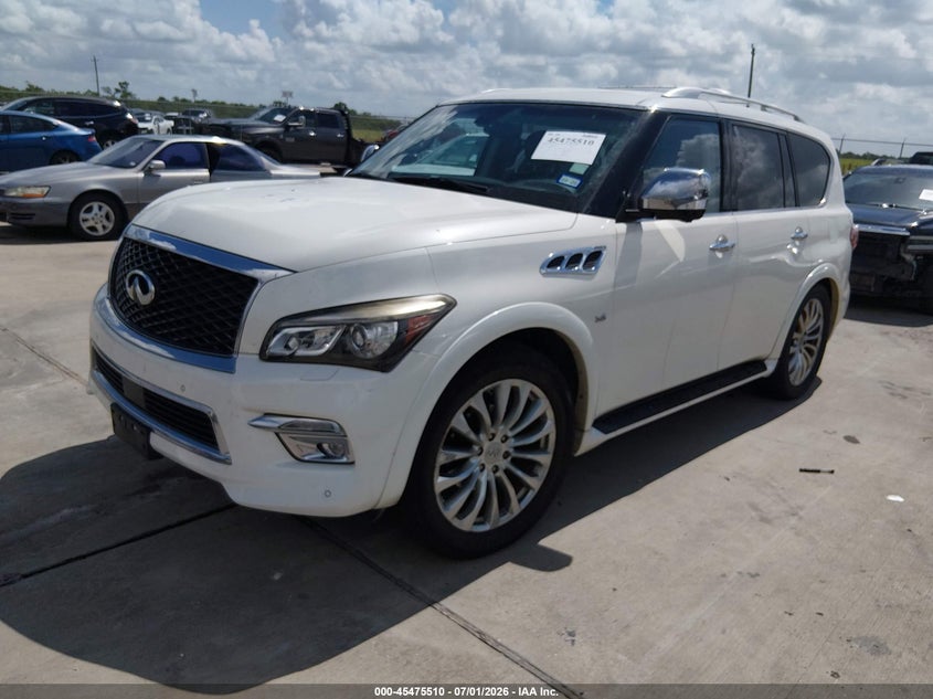 Vin: jn8az2nf7g9614136, lot: 45973685, infiniti qx80 20162