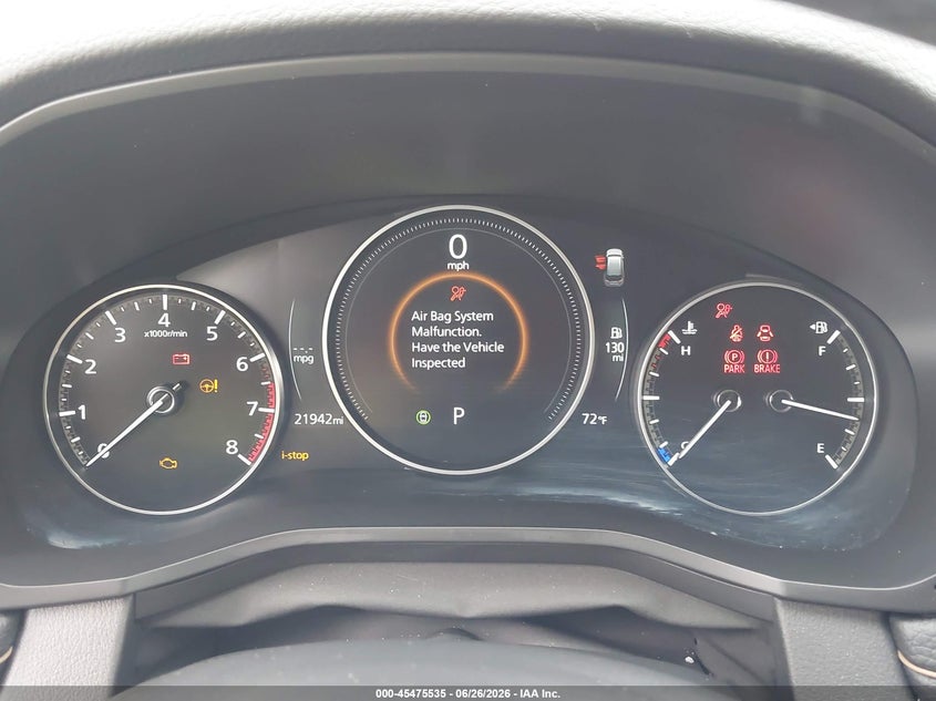 2025 Mazda Cx-90 3.3 Turbo Preferred Package VIN: JM3KKBHD8S1222859 Lot: 45475535