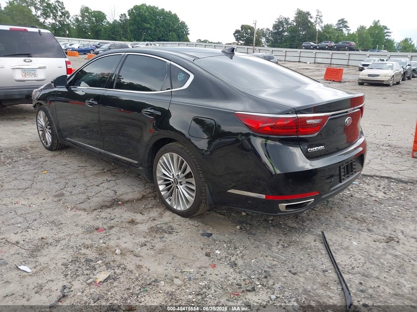 Vin: knalc4j12h5070632, lot: 45973729, kia cadenza limited 20173