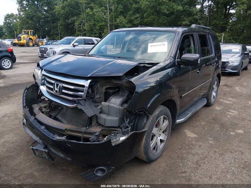 Vin: 5fnyf4h93fb031300, lot: 45973754, honda pilot touring 20152