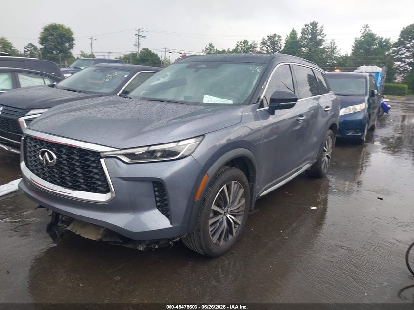 Vin: 5n1dl1hu8pc356030, lot: 45973778, infiniti qx60 autograph awd 20232