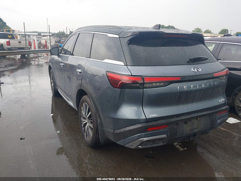 Vin: 5n1dl1hu8pc356030, lot: 45973778, infiniti qx60 autograph awd 20233