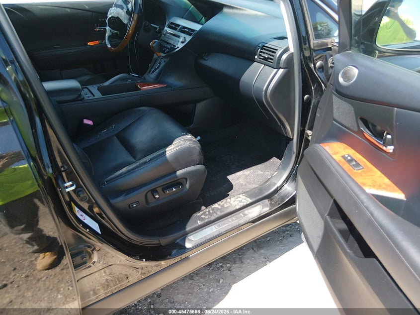 LEXUS RX 450H 2010 VIN JTJBC1BA8A2405456
