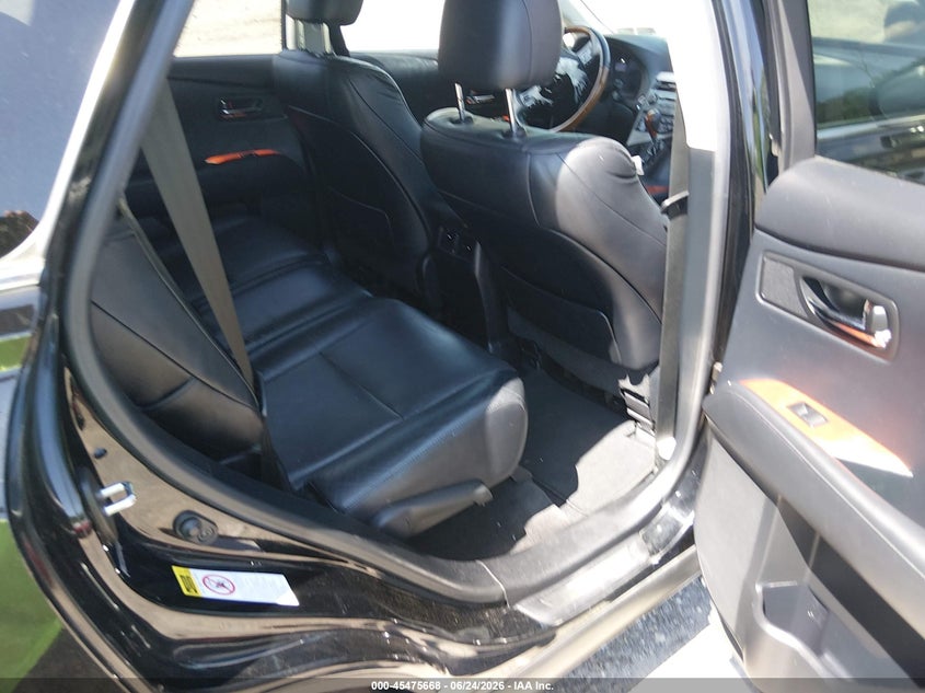 LEXUS RX 450H 2010 VIN JTJBC1BA8A2405456