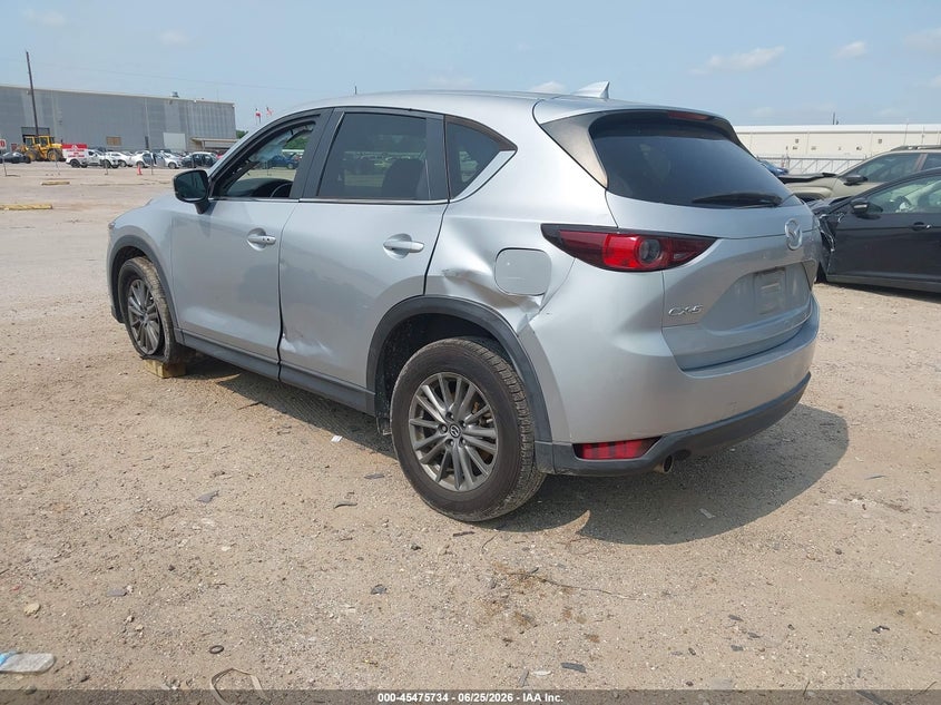 Vin: jm3kfacl5h0207618, lot: 45973909, mazda cx-5 touring 20173