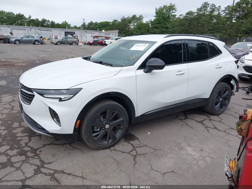 Vin: lrbfznr49md164539, lot: 45973910, buick envision fwd essence 20212