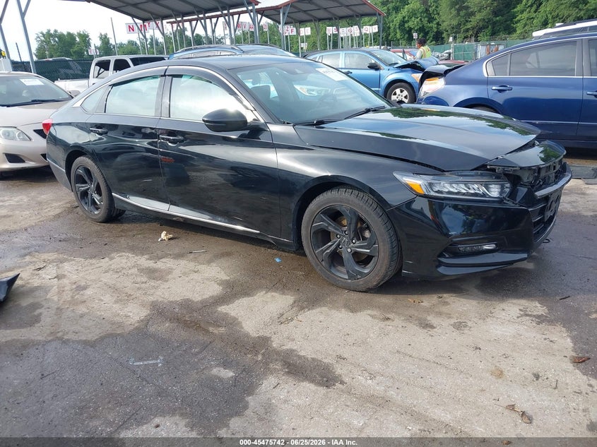2018 Honda Accord Ex-L, Front, IAAI, VIN 1HGCV1F56JA135598