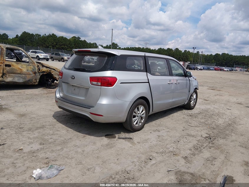 2018 KIA SEDONA auction photo 4