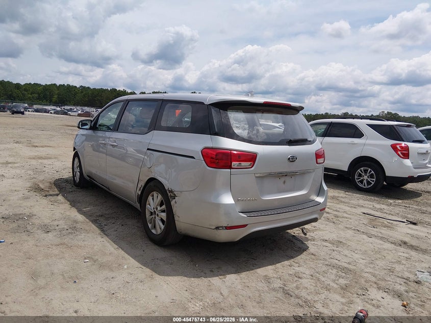 2018 KIA SEDONA auction photo 6