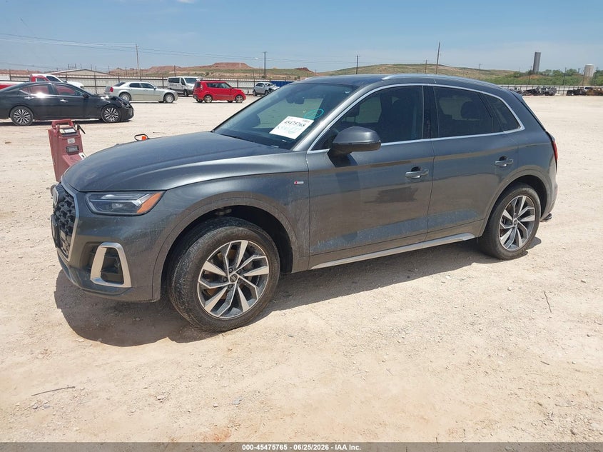 Vin: wa1eaafyxr2035792, lot: 45973940, audi q5 premium plus 45 tfsi s line quattro 20242