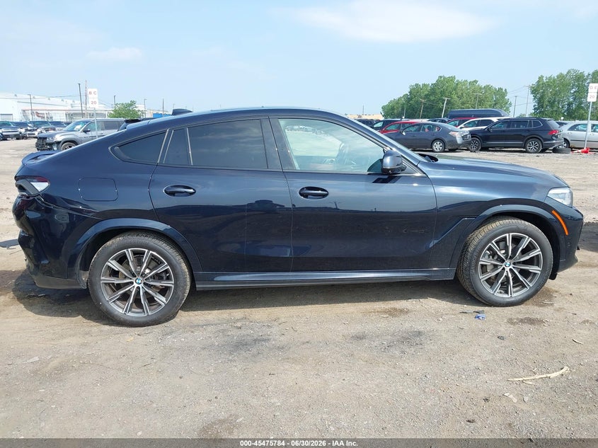 2021 BMW X6 xDrive40I VIN: 5UXCY6C06M9E93643 Lot: 45475784