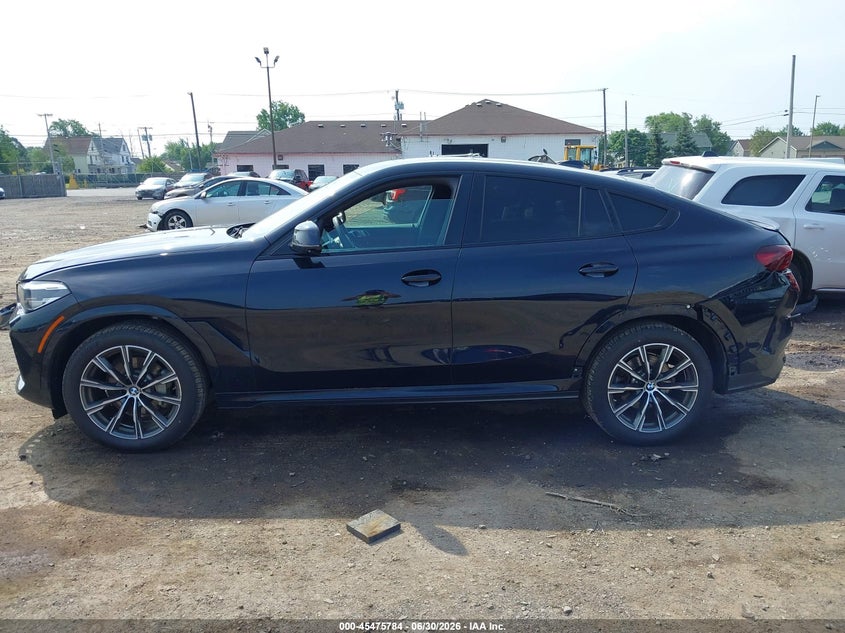 2021 BMW X6 xDrive40I VIN: 5UXCY6C06M9E93643 Lot: 45475784