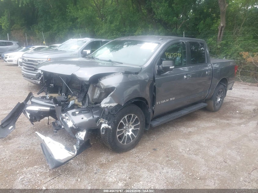 1N6AA1ED7LN511518 2020 Nissan Titan Sv 4x4 photo 1