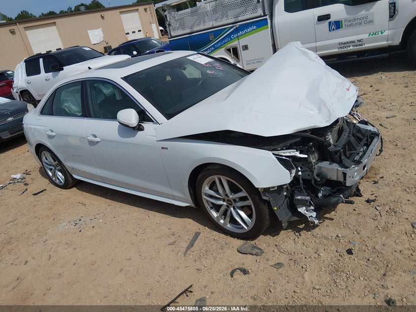 Vin: waueaaf41nn008599, lot: 45973980, audi a4 premium plus 45 tfsi s line quattro s tronic 2022 img_1