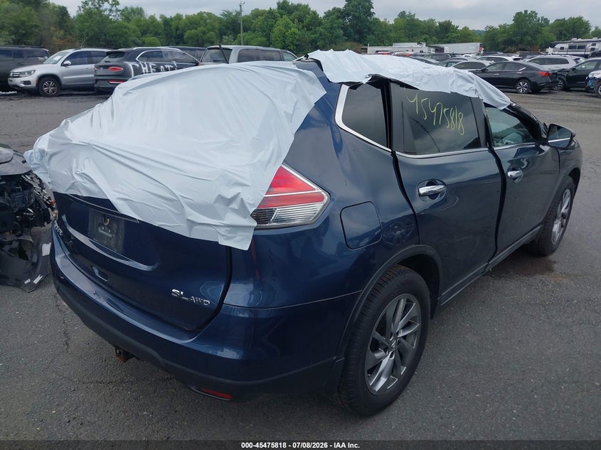 2015 NISSAN ROGUE auction photo 4