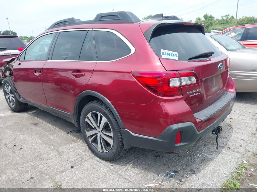 2019 SUBARU OUTBACK SPORT UTILITY VEHICLE 3.6L H-6 DOHC, VVT, 256HP