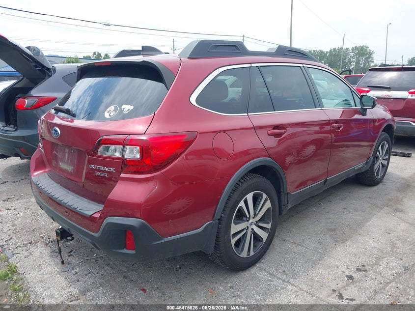 2019 SUBARU OUTBACK SPORT UTILITY VEHICLE 3.6L H-6 DOHC, VVT, 256HP