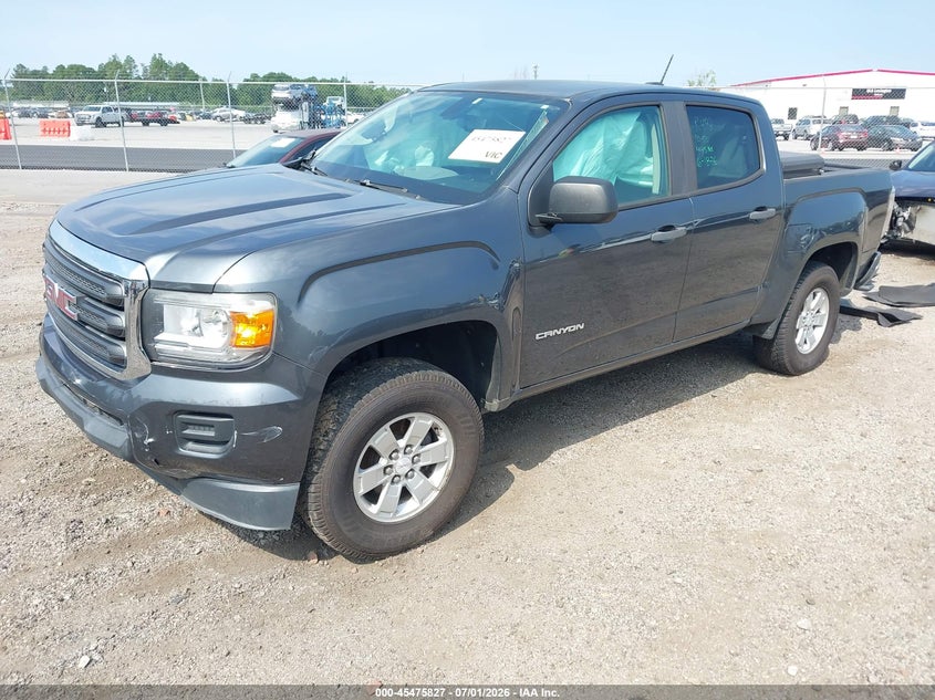 Vin: 1gtg5bea7g1297124, lot: 45974002, gmc canyon 2wd 20162