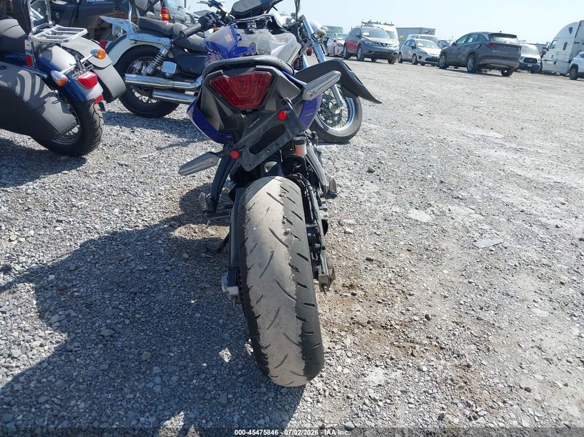 2022 Yamaha Mt07 VIN: JYARM32E9NA004597 Lot: 45475846