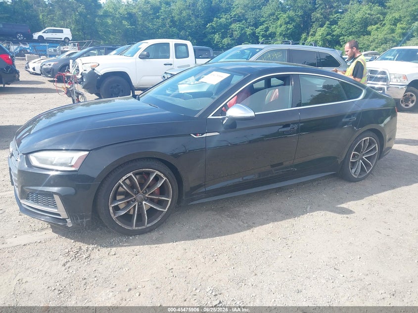 Vin: waub4cf50ja005547, lot: 45974081, audi s5 3.0t premium plus 20182