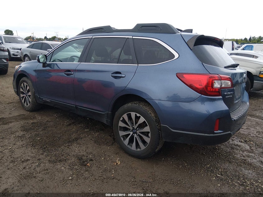 Vin: 4s4bsakc0h3243863, lot: 45974085, subaru outback 2.5i limited 20173