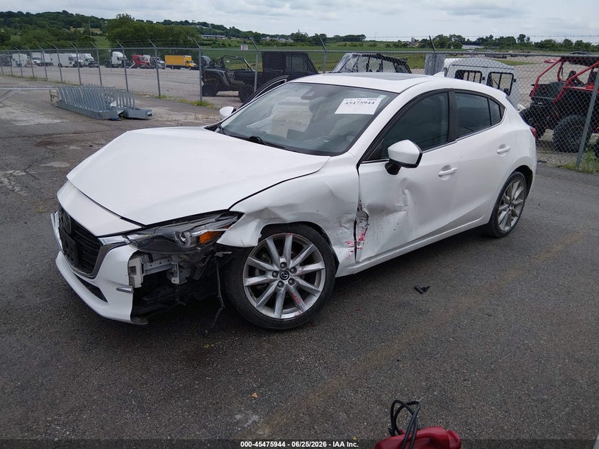 Vin: jm1bn1m37h1114037, lot: 45974119, mazda mazda3 grand touring 20172