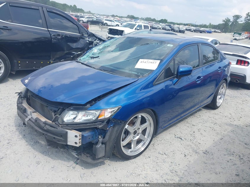 2015 HONDA CIVIC auction photo 2