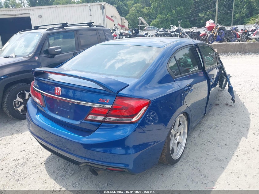 2015 HONDA CIVIC auction photo 4