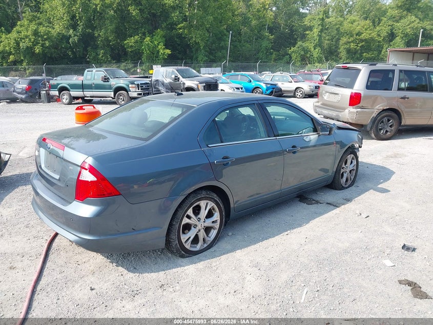 2012 FORD FUSION auction photo 4