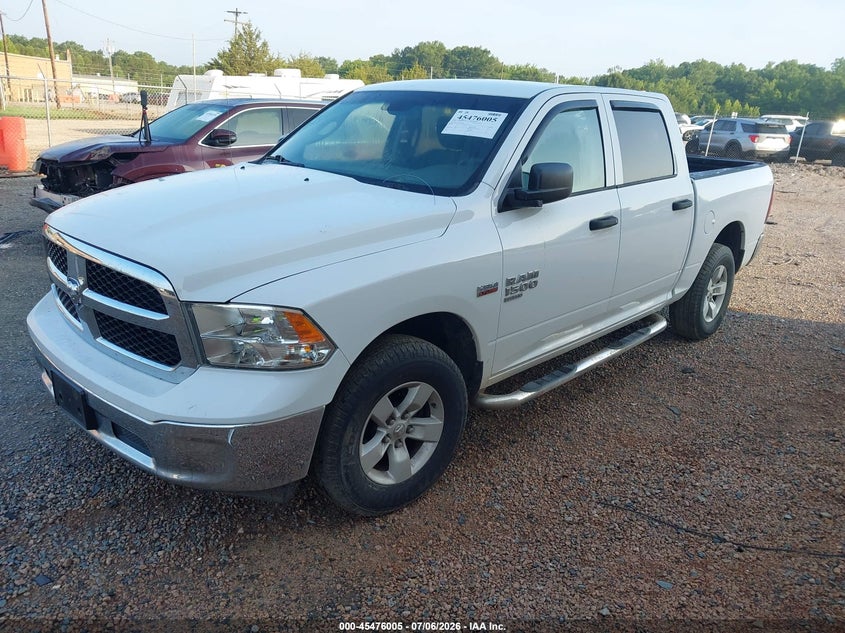 Vin: 1c6rr7ktxks598853, lot: 45974180, ram 1500 classic tradesman  4x4 5'7 box 20192