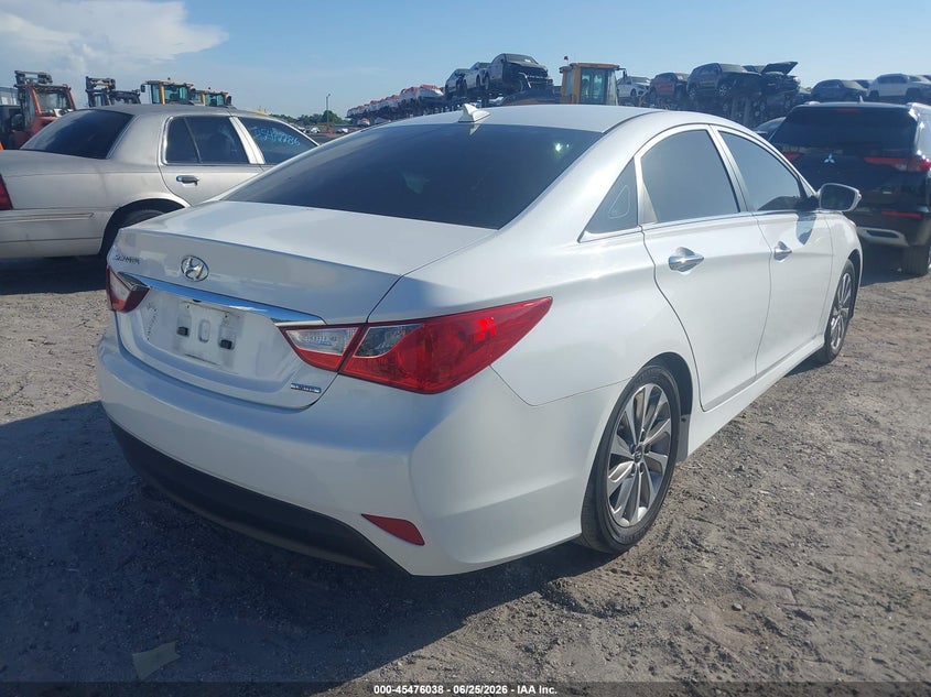 2014 HYUNDAI SONATA auction photo 4