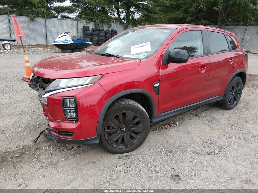 2023 Mitsubishi Outlander, Front End, IAAI, VIN JA4ARUAUXPU014441 — photo 2