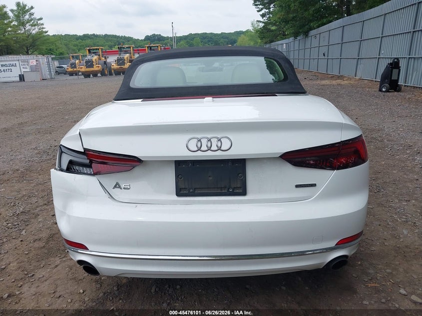 2019 Audi A5 45 Premium VIN: WAUWNGF55KN009528 Lot: 45476101