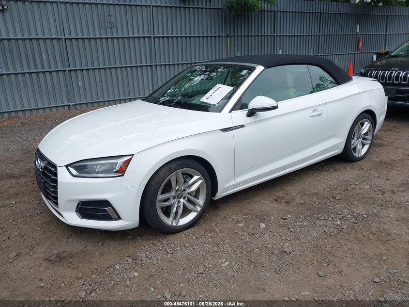 Vin: wauwngf55kn009528, lot: 45974276, audi a5 45 premium 20192