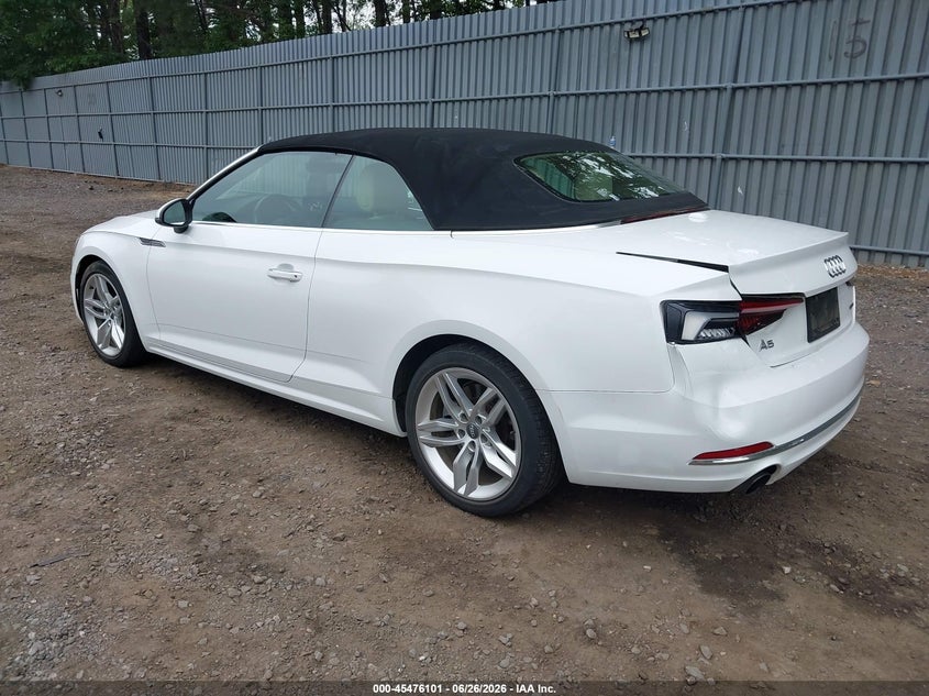 Vin: wauwngf55kn009528, lot: 45974276, audi a5 45 premium 20193