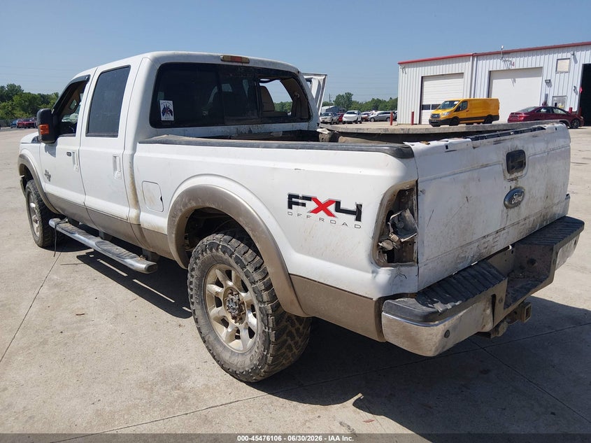 Vin: 1ft7w2bt0beb02663, lot: 45974282, ford super duty f-250 srw king ranch/lariat/xl/xlt 20113