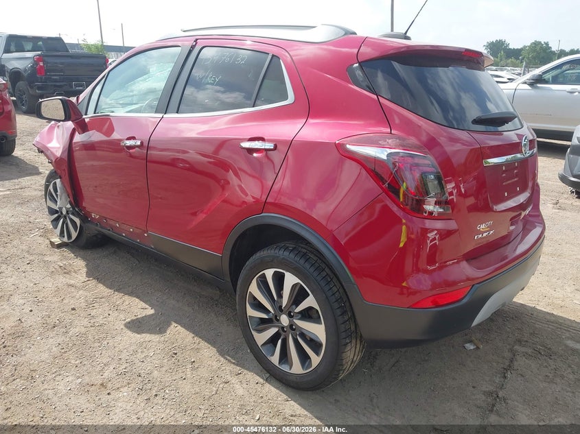 Vin: kl4cjbsb6jb520403, lot: 45974307, buick encore preferred ii 20183
