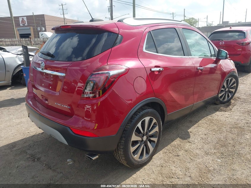 Vin: kl4cjbsb6jb520403, lot: 45974307, buick encore preferred ii 20184