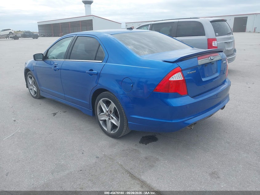 Vin: 3fahp0kc4cr264354, lot: 45974355, ford fusion sport 20123