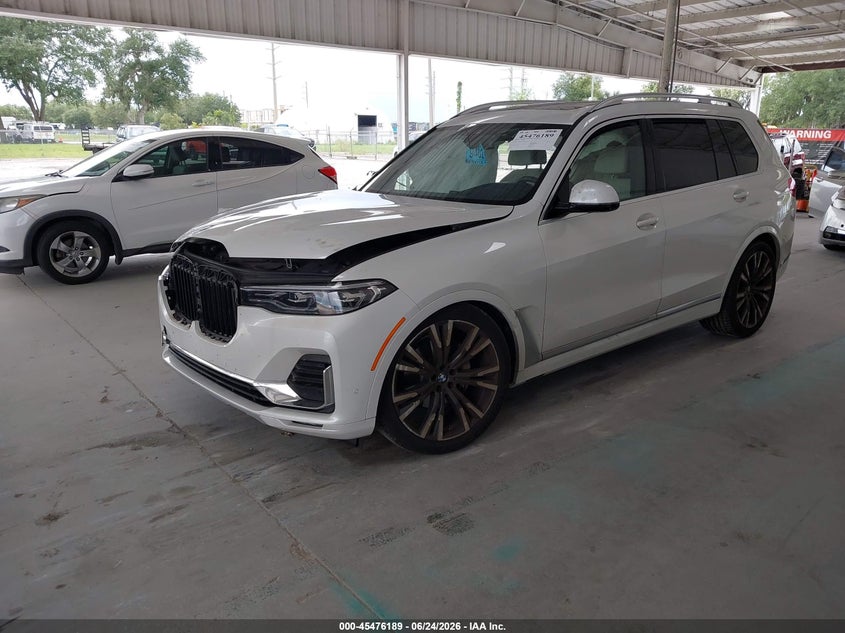 Vin: 5uxcw2c08n9l97266, lot: 45974364, bmw x7 xdrive40i 20222