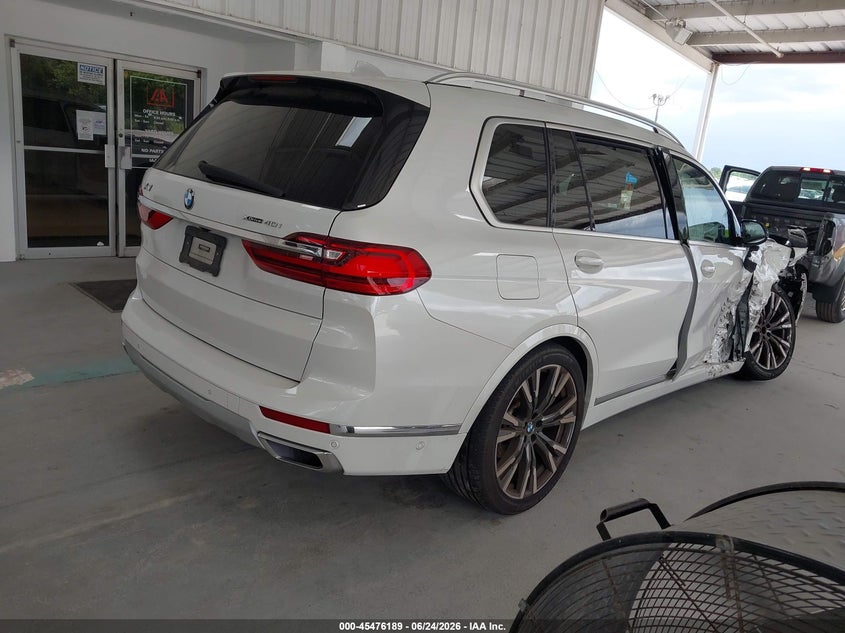 Vin: 5uxcw2c08n9l97266, lot: 45974364, bmw x7 xdrive40i 20224